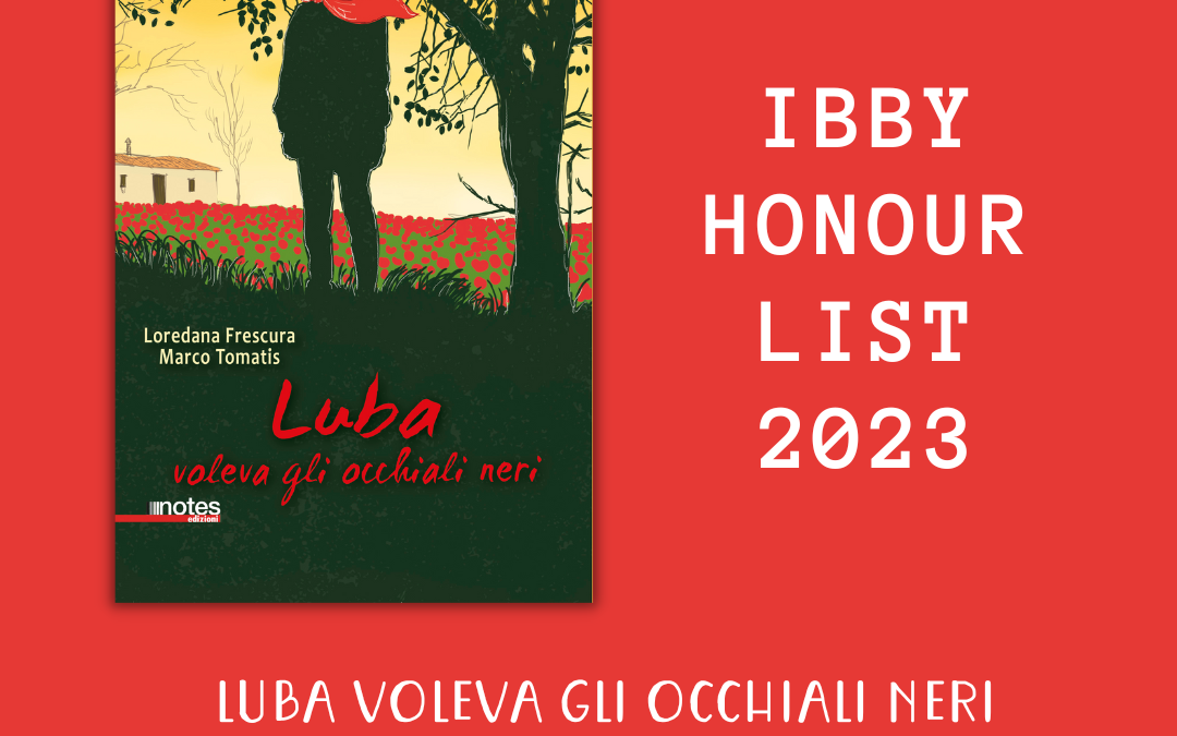 Luba voleva gli occhiali neri nella Ibby Honour List 2023